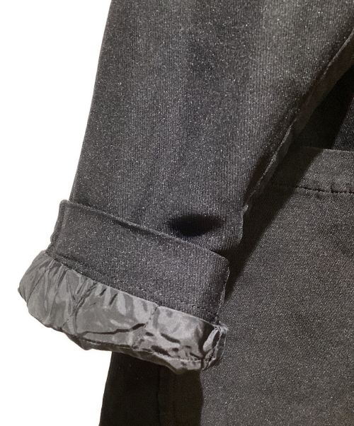 COMME des GARCONS（コムデギャルソン）COMME des GARCONS (コムデギャルソン) ポリ縮オーバーサイズコート ブラック サイズ:Mの古着・服飾アイテム
