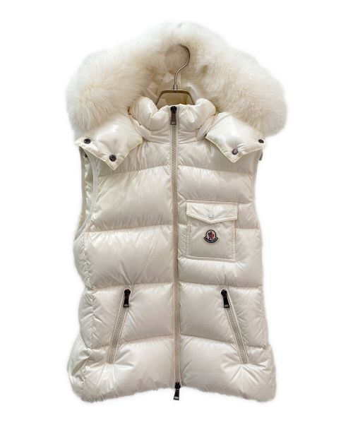MONCLER（モンクレール）MONCLER (モンクレール) BALABIO/ダウンベスト ホワイト サイズ:2の古着・服飾アイテム