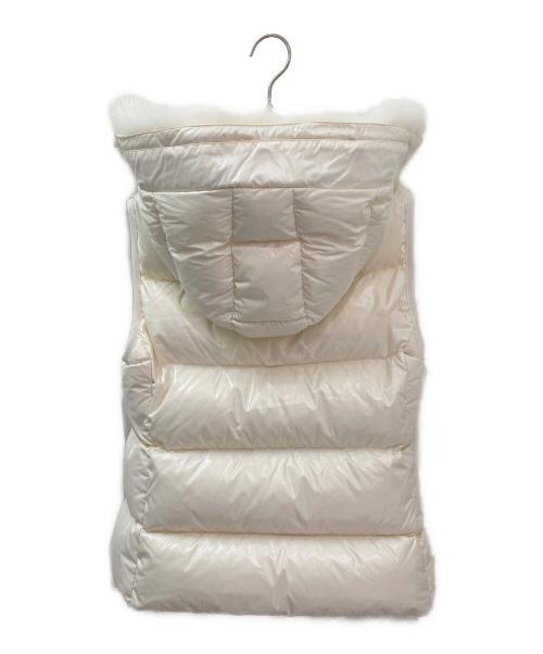 MONCLER（モンクレール）MONCLER (モンクレール) BALABIO/ダウンベスト ホワイト サイズ:2の古着・服飾アイテム