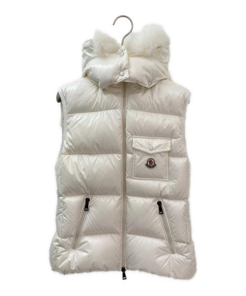 MONCLER（モンクレール）MONCLER (モンクレール) BALABIO/ダウンベスト ホワイト サイズ:2の古着・服飾アイテム