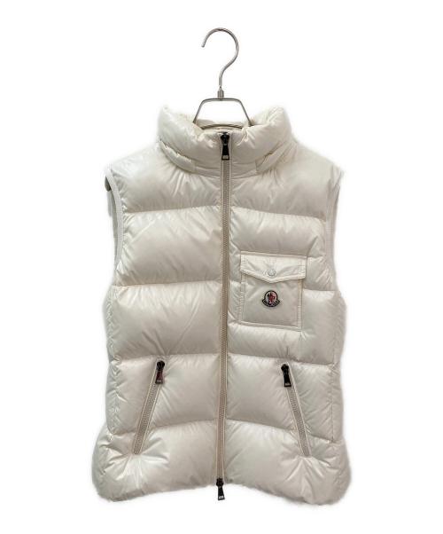 MONCLER（モンクレール）MONCLER (モンクレール) BALABIO/ダウンベスト ホワイト サイズ:2の古着・服飾アイテム