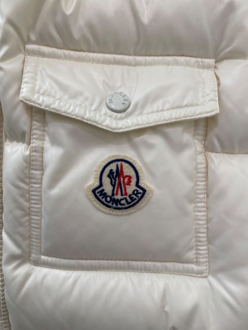 MONCLER（モンクレール）MONCLER (モンクレール) BALABIO/ダウンベスト ホワイト サイズ:2の古着・服飾アイテム