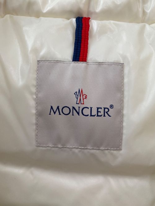 MONCLER（モンクレール）MONCLER (モンクレール) BALABIO/ダウンベスト ホワイト サイズ:2の古着・服飾アイテム