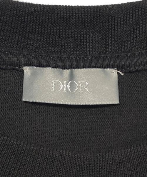 Dior（ディオール）Dior (ディオール) Shawn Stussy (ショーン・ステューシー) ロゴTシャツ ブラック サイズ:Lの古着・服飾アイテム