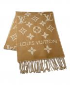 LOUIS VUITTONルイ ヴィトン）の古着「LV エセンシャル/モノグラムマフラー」｜ベージュ