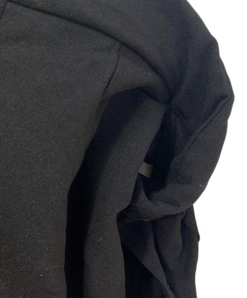 COMME des GARCONS（コムデギャルソン）COMME des GARCONS (コムデギャルソン) ポリ縮ラップスカート ブラック サイズ:Ｍの古着・服飾アイテム