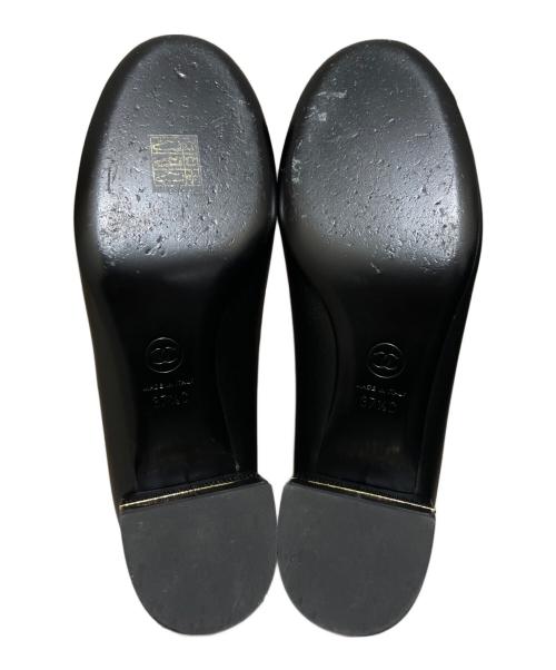 CHANEL（シャネル）CHANEL (シャネル) ココマークパンプス ブラック サイズ:37 1/2の古着・服飾アイテム