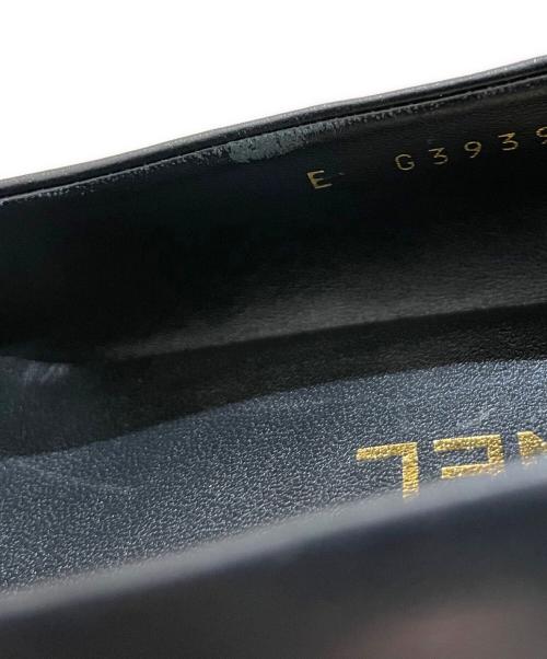 CHANEL（シャネル）CHANEL (シャネル) ココマークパンプス ブラック サイズ:37 1/2の古着・服飾アイテム