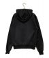 DOLCE & GABBANA (ドルチェ＆ガッバーナ) ロゴプレートジップパーカー ブラック サイズ:52：35000円