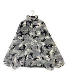 BALENCIAGA（バレンシアガ）の古着「ボアジャケット」｜グレー