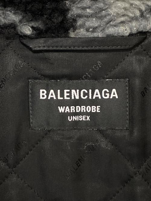 BALENCIAGA（バレンシアガ）BALENCIAGA (バレンシアガ) ボアジャケット グレー サイズ:46の古着・服飾アイテム