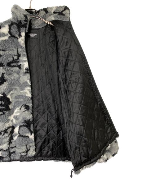 BALENCIAGA（バレンシアガ）BALENCIAGA (バレンシアガ) ボアジャケット グレー サイズ:46の古着・服飾アイテム