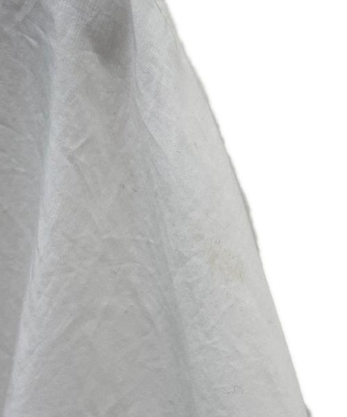 PRADA（プラダ）PRADA (プラダ) レースシャツワンピース ホワイト サイズ:42の古着・服飾アイテム