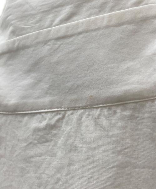 PRADA（プラダ）PRADA (プラダ) レースシャツワンピース ホワイト サイズ:42の古着・服飾アイテム