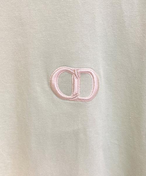 Dior（ディオール）Dior (ディオール) ロゴTシャツ 黄緑 サイズ:XLの古着・服飾アイテム