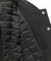 中古・古着 GIVENCHY (ジバンシィ) 24AW Givenchy Cropped Varsity With Leather Sleeves クロップド ボンバージャケット ブラック サイズ:38：140000円
