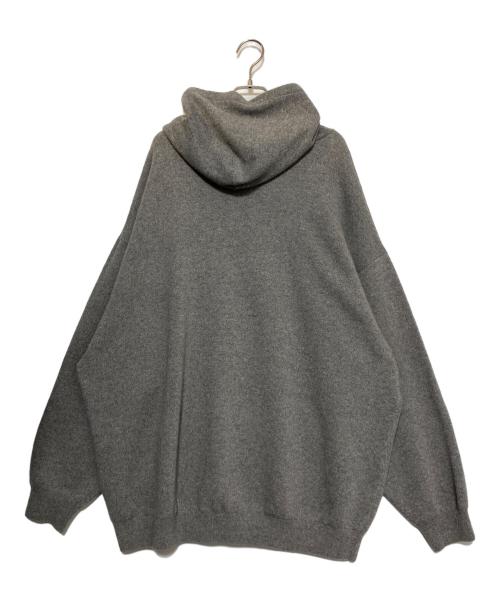 BALENCIAGA（バレンシアガ）BALENCIAGA (バレンシアガ) HOMEWEAR ヘザーグレー トップス フーディー グレー サイズ:3の古着・服飾アイテム