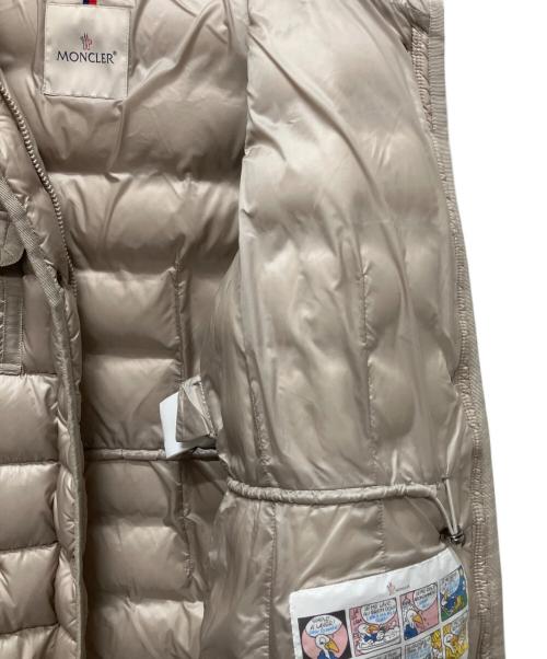 MONCLER（モンクレール）MONCLER (モンクレール) HERMINE/ダウンコート グレージュ サイズ:3の古着・服飾アイテム