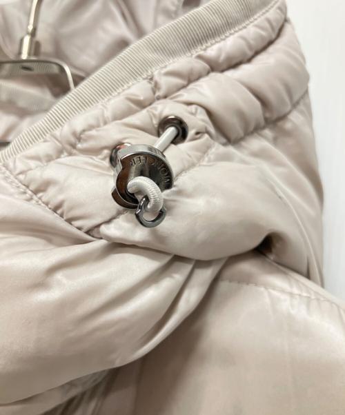 MONCLER（モンクレール）MONCLER (モンクレール) HERMINE/ダウンコート グレージュ サイズ:3の古着・服飾アイテム