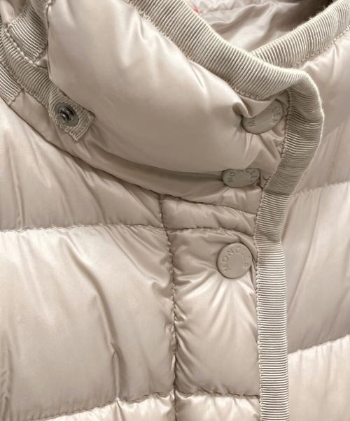 MONCLER（モンクレール）MONCLER (モンクレール) HERMINE/ダウンコート グレージュ サイズ:3の古着・服飾アイテム