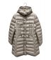 MONCLER（モンクレール）の古着「HERMINE/ダウンコート」｜グレージュ