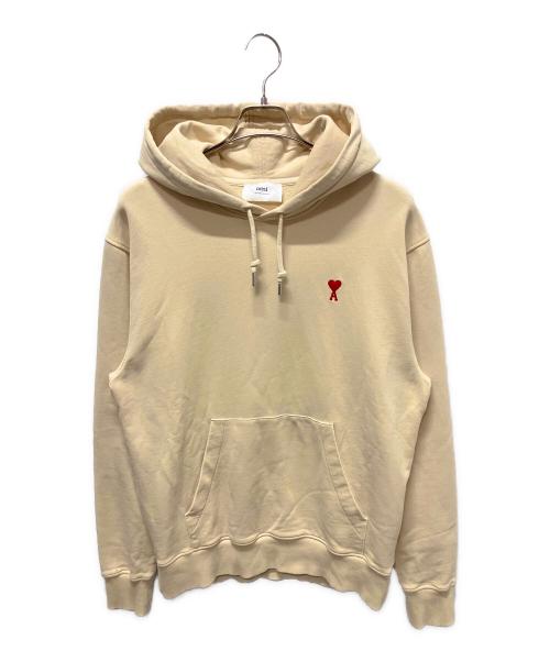 AMIPARIS（アミパリス）AMIPARIS (アミパリス) ハートロゴパーカー ベージュ サイズ:Mの古着・服飾アイテム