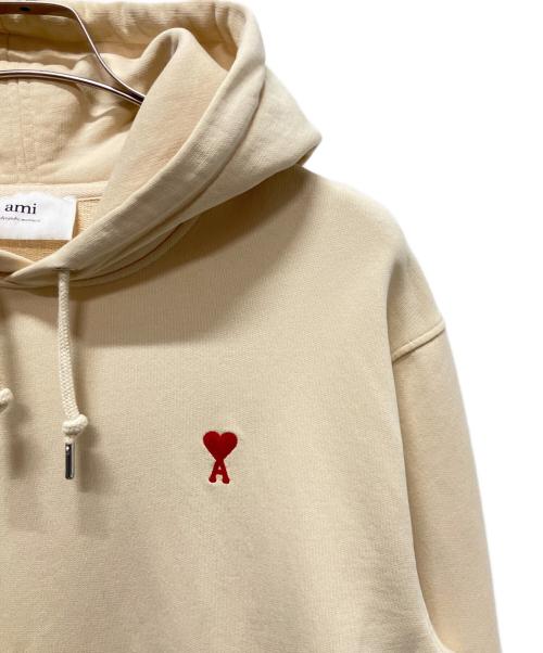 AMIPARIS（アミパリス）AMIPARIS (アミパリス) ハートロゴパーカー ベージュ サイズ:Mの古着・服飾アイテム