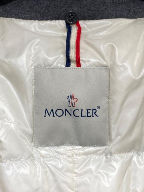 MONCLER（モンクレール）MONCLER (モンクレール) GUILLAME/ダウンコート グレー サイズ:1の古着・服飾アイテム