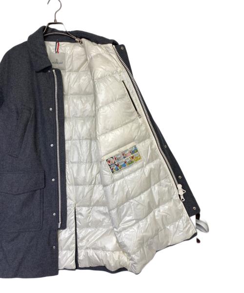 MONCLER（モンクレール）MONCLER (モンクレール) GUILLAME/ダウンコート グレー サイズ:1の古着・服飾アイテム