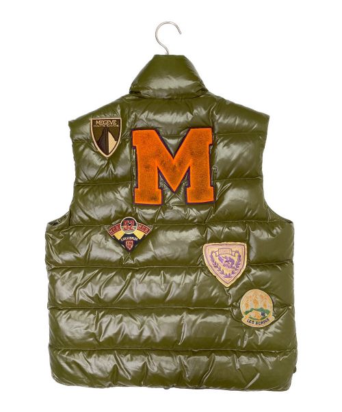MONCLER（モンクレール）MONCLER (モンクレール) TIBET SPECIAL/ダウンベスト オリーブ サイズ:3の古着・服飾アイテム