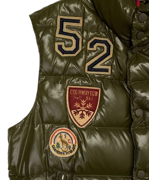 MONCLER（モンクレール）MONCLER (モンクレール) TIBET SPECIAL/ダウンベスト オリーブ サイズ:3の古着・服飾アイテム