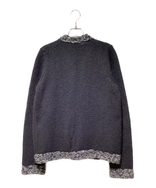 CHANEL（シャネル）CHANEL (シャネル) ココボタンカーディガン ブラック サイズ:40の古着・服飾アイテム