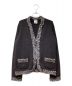 CHANEL（シャネル）の古着「ココボタンカーディガン」｜ブラック