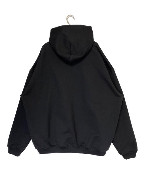 BALENCIAGA（バレンシアガ）BALENCIAGA (バレンシアガ) X-Rated Large Fit Hoodie ブラック サイズ:XXSの古着・服飾アイテム