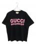 GUCCI（グッチ）の古着「SEXINESS TEE/Tシャツ」｜ブラック×ピンク