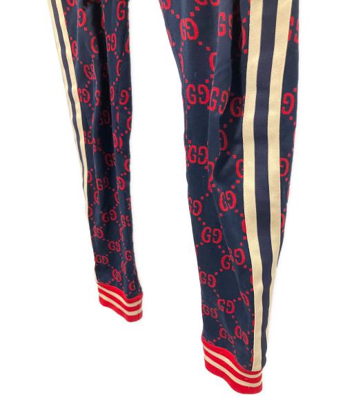 GUCCI（グッチ）GUCCI (グッチ) GGジャガード ジョギングパンツ/スウェットパンツ ネイビー サイズ:XSの古着・服飾アイテム