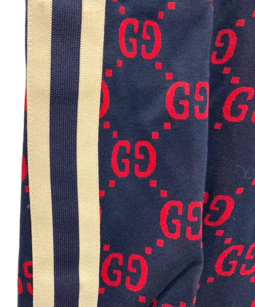 GUCCI（グッチ）GUCCI (グッチ) GGジャガード ジョギングパンツ/スウェットパンツ ネイビー サイズ:XSの古着・服飾アイテム