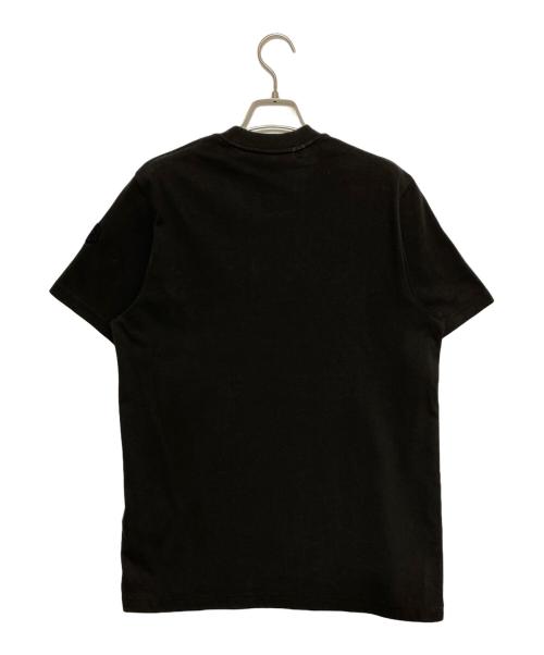 MONCLER（モンクレール）MONCLER (モンクレール) ロゴデザインTシャツ ブラック サイズ:XSの古着・服飾アイテム