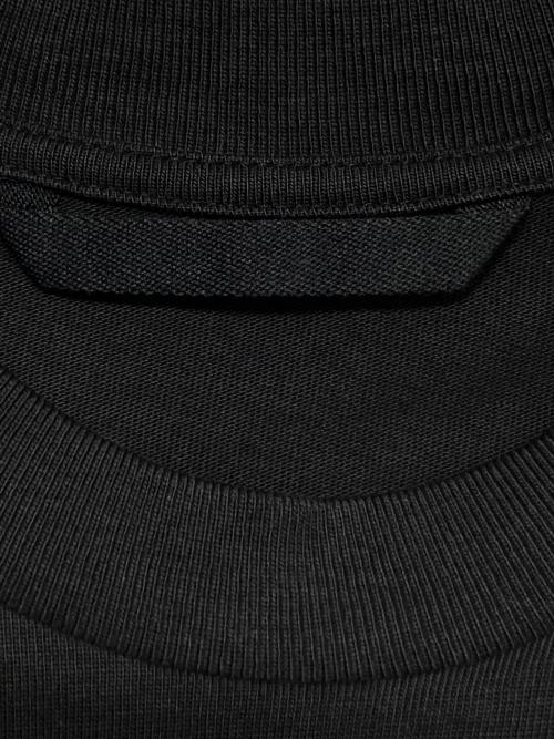 MONCLER（モンクレール）MONCLER (モンクレール) ロゴデザインTシャツ ブラック サイズ:XSの古着・服飾アイテム