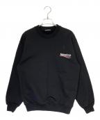 BALENCIAGAバレンシアガ）の古着「キャンペーンロゴスウェット」｜ブラック