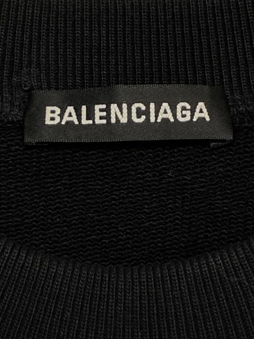 BALENCIAGA（バレンシアガ）BALENCIAGA (バレンシアガ) キャンペーンロゴスウェット ブラック サイズ:XSの古着・服飾アイテム