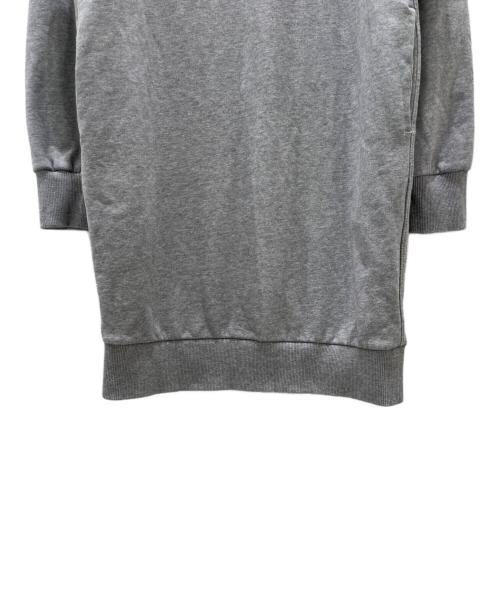 BURBERRY LONDON（バーバリーロンドン）BURBERRY LONDON (バーバリーロンドン) ロゴスウェットワンピース グレー サイズ:36の古着・服飾アイテム