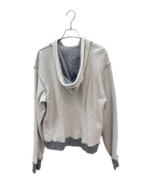 LOEWE（ロエベ）LOEWE (ロエベ) アナグラムインサイドアウトパーカー グレー サイズ:Sの古着・服飾アイテム