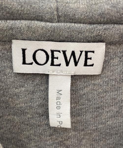 LOEWE（ロエベ）LOEWE (ロエベ) アナグラムインサイドアウトパーカー グレー サイズ:Sの古着・服飾アイテム