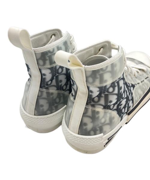 Dior（ディオール）Dior (ディオール) /B23 リーグ ハイトップスニーカー/オブリークハイカットスニーカー グレー サイズ:42の古着・服飾アイテム