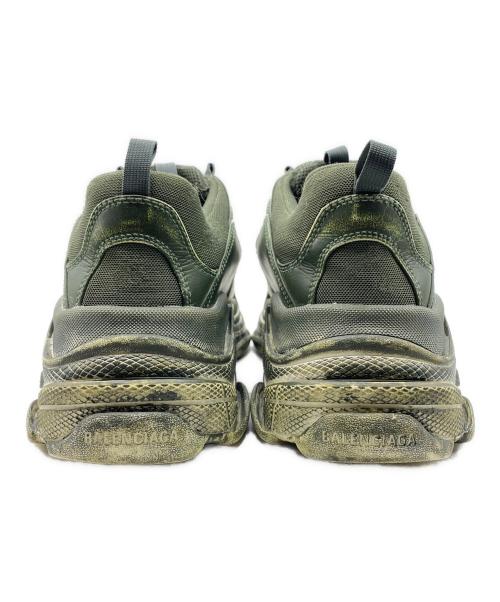 BALENCIAGA（バレンシアガ）BALENCIAGA (バレンシアガ) TRIPLE S オリーブ サイズ:43の古着・服飾アイテム