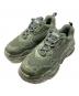 BALENCIAGA（バレンシアガ）の古着「TRIPLE S」｜オリーブ