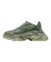 中古・古着 BALENCIAGA (バレンシアガ) TRIPLE S オリーブ サイズ:43：55000円