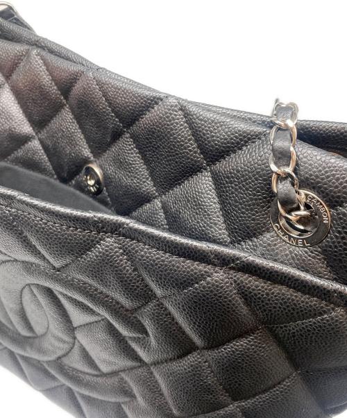 CHANEL（シャネル）CHANEL (シャネル) GST トートバッグ ブラックの古着・服飾アイテム