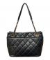 CHANEL (シャネル) ココマークチェーンショルダーバッグ ブラック：400000円